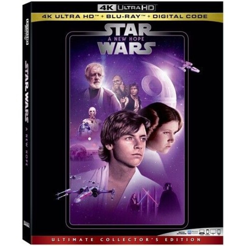 Star Wars: Episode IV – A New Hope (1977) – 4K Ultra HD + Blu-ray